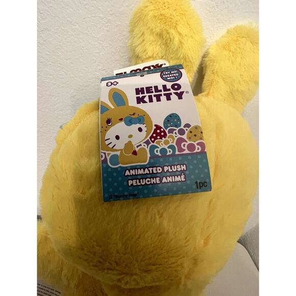 Hello Kitty Easter Bunny Plush Animated Greeter - Yellow Bunny - Picture 5 of 5